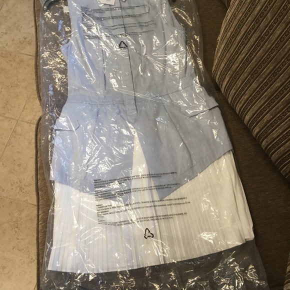 Derek Lam Blue Sleeveless Dress - Picture 2 of 4